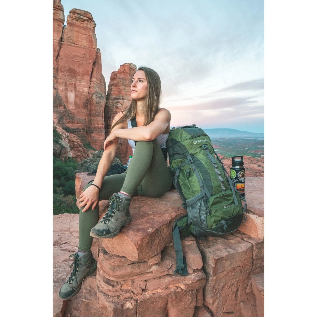 STANSPORT MOCHILA MONTAÑISMO SUMMIT 50L OLIVO