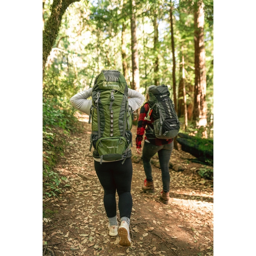 STANSPORT MOCHILA MONTAÑISMO SUMMIT 50L OLIVO