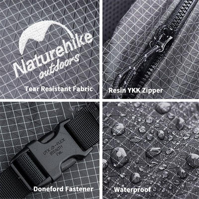 NATUREHIKE MOCHILA TECNICA NATUREHIKE ROCK 40+5L NEGRO