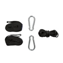 STANSPORT - HAMACA COMPACTA DE NYLON SUAVE CON MOSQUITERO