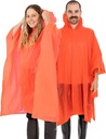STANSPORT PONCHO VINYL CON CAPUCHA NARANJA