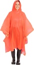 STANSPORT PONCHO VINYL CON CAPUCHA NARANJA