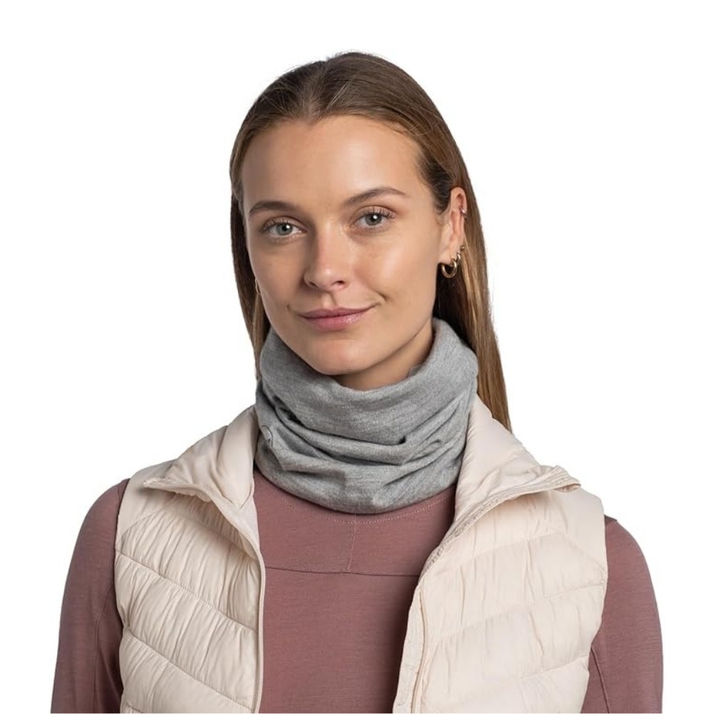 BUFF BANDANA MERINO MIDWT MELANGE CLOUD