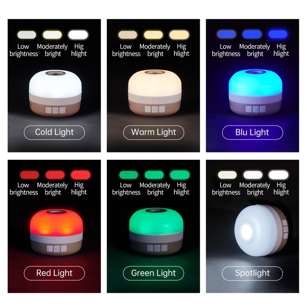 NATUREHIKE LÁMPARA RECARGABLE STAR DOME 360°