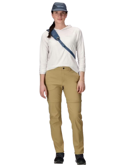 MARMOTPANTALON MUJER ARCH ROCK CONVERTIBLE SHETLAND