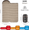 NATUREHIKE SLEEPINBAG U250 8°C