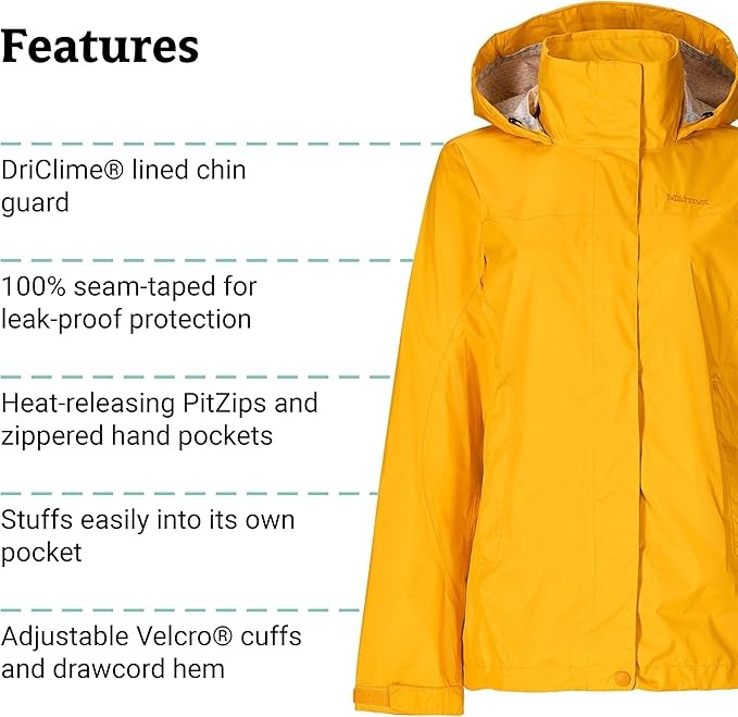 MARMOT CHAQUETA MUJER PRECIP ECO JACKFRUIT