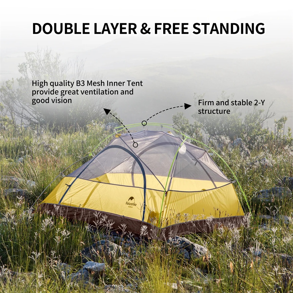 NATUREHIKE CARPA STAR RIVER UL 2P