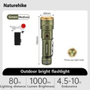 NATUREHIKE LINTERNA DE MANO 1000LM GREEN