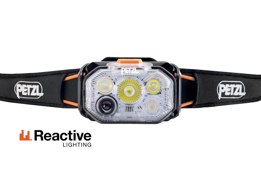 LINTERNA FRONTAL RECARGABLE PETZL SWIFT RL DE 1200 LÚMENES