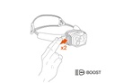 LINTERNA FRONTAL RECARGABLE PETZL SWIFT RL DE 1200 LÚMENES