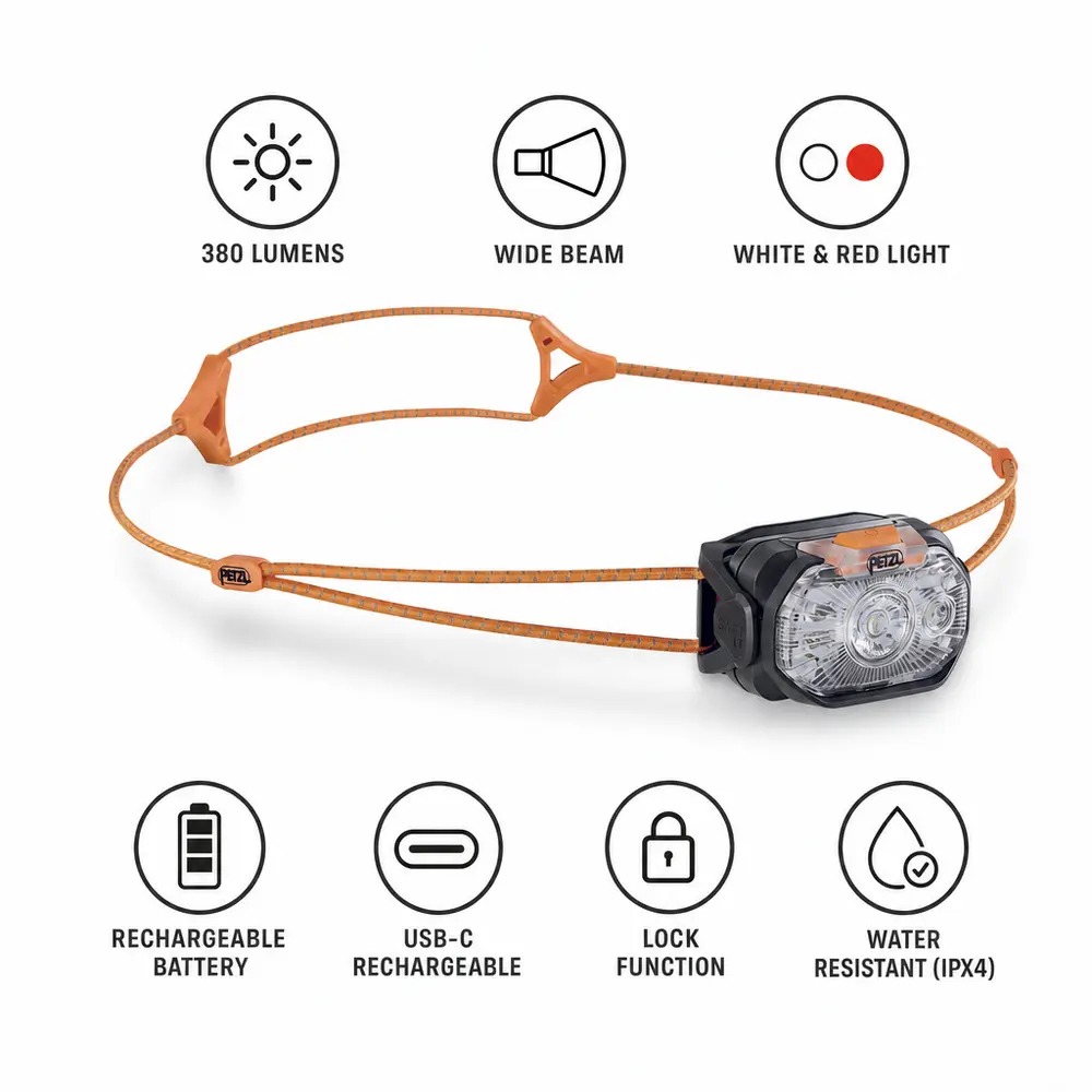 PETZL LINTERNA FRONTAL SWIFT LT