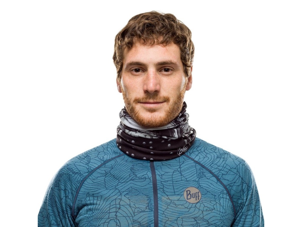 BUFF ECOSTRETCH N_TRIBE BLACK