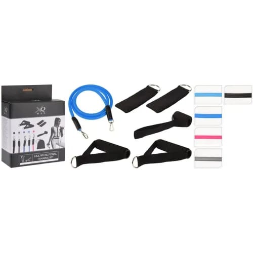 QX MAX SET DE LIGA DEPORTIVA 5 RESISTENCIAS