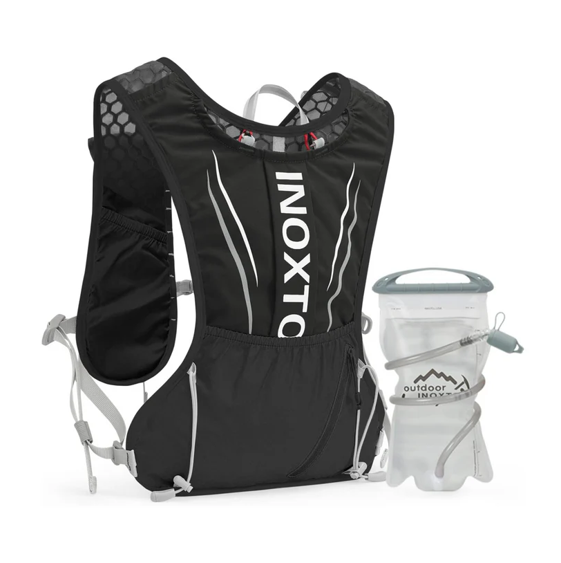 INOXTO CHALECO 5 LTS INCLUYE UNA BOLSA DE HIDRATACION DE 1.5 LTS (585A)