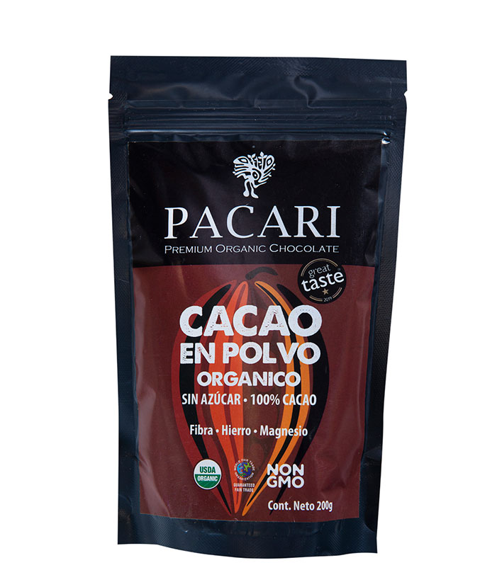 PACARI CACAO EN POLVO ORGANICO