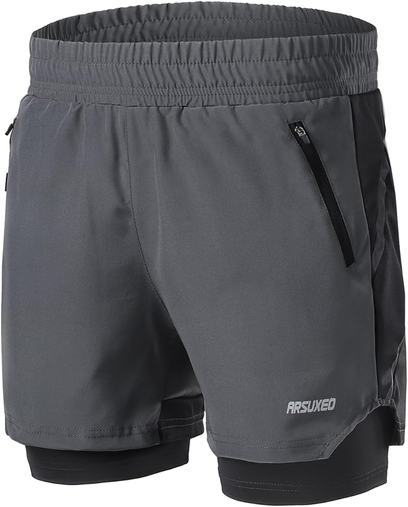 ARSUXEO SHORT CON LICRA PARA CABALLERO