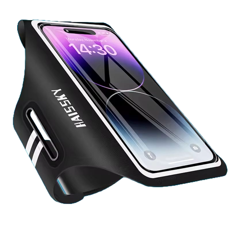 HAISSKY FUNDA UNIVERSAL PARA TELEFONO INTELIGENTE CON BRAZALETA
