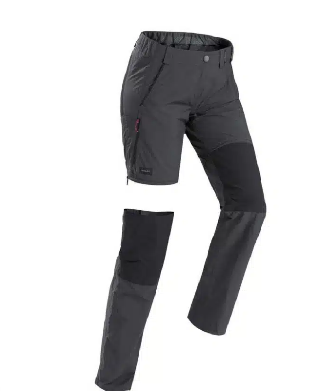 FORCLAZ PANTALÓN SEMI IMPERMEABLE PARA SENDERISMO