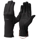FORCLAZ GUANTES ELÁSTICOS TÁCTILES PARA TREKKING DE MONTAÑA - MT500 - NEGRO