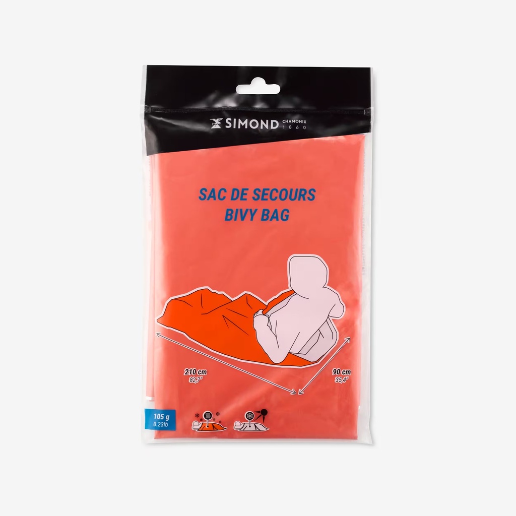 SIMOND SACO DE SUPERVIVENCIA ALPINISMO