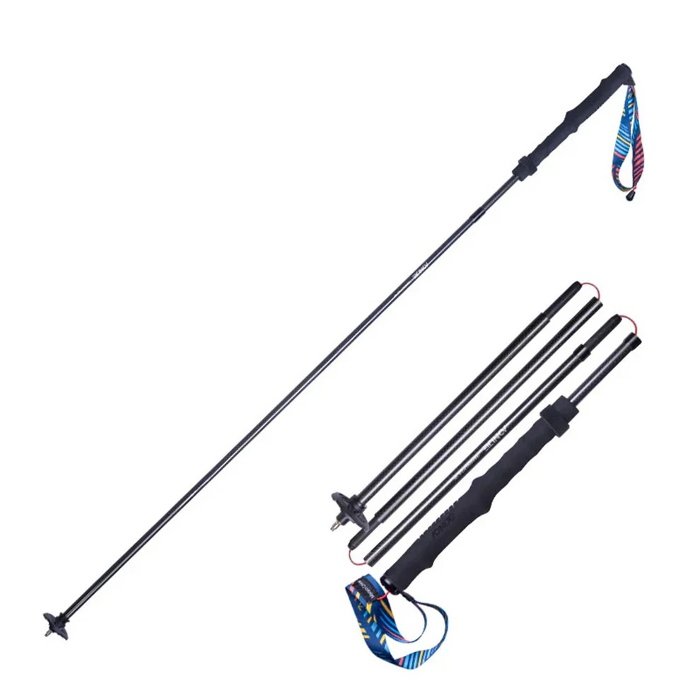 AONIJIE BASTONES DE TREKKING PLEGABLES LIGEROS PARA SENDERISMO MONTAÑISMO (E4204)