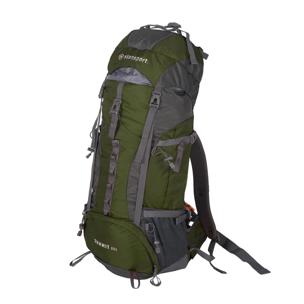 STANSPORT MOCHILA MONTAÑISMO SUMMIT 50L OLIVO