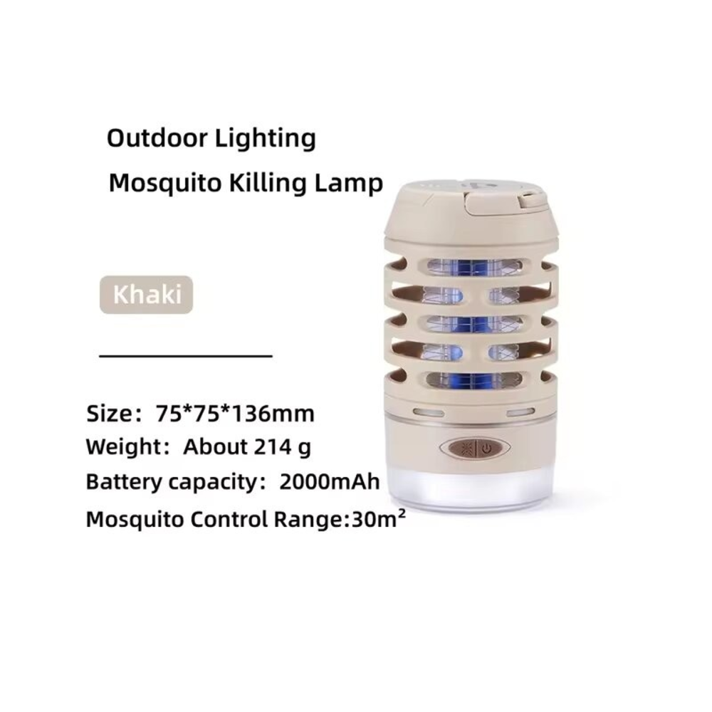 NATUREHIKE LAMPARA MATA MOSQUITO 3-EN-1