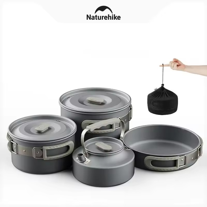 Naturehike Juego de Cocina 3-PiezaS