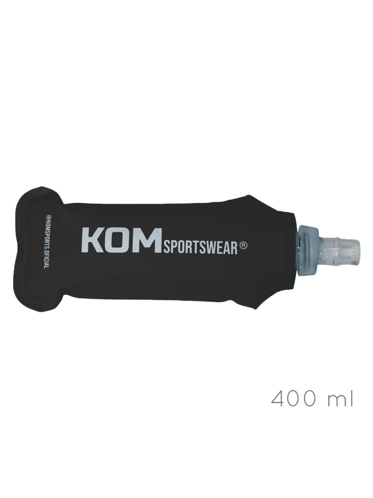 SOFT KOM FLASK TERMO SILICONA CON CORREA 400ML