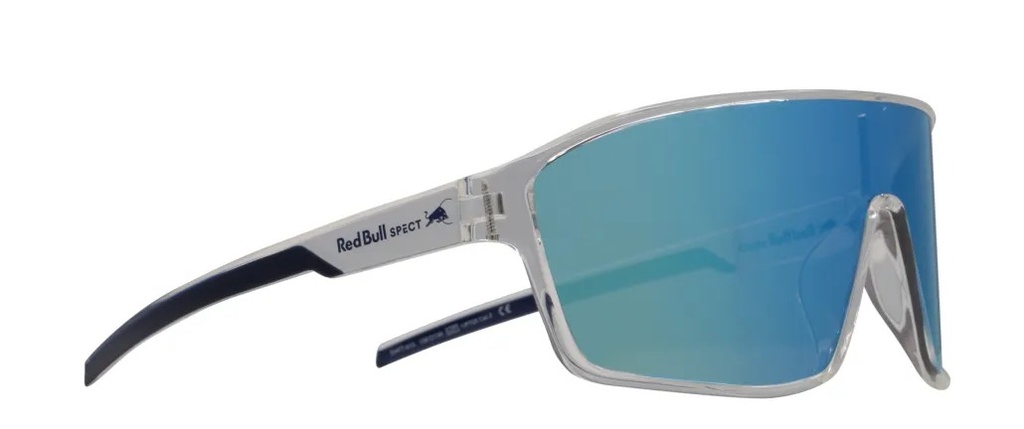RED BULL LENTES OSCUROS DAFT-013 PERF SHINY X'TAL C/ESPEJO BLUE