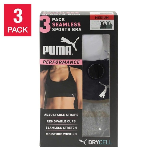 PUMA TOP DEPORTIVO TRIPACK