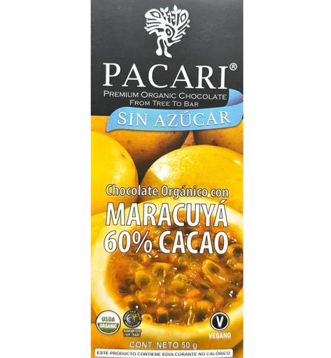 PACARI BARRA DE CHOCOLATE ORGÀNICO (60% DE CACAO)