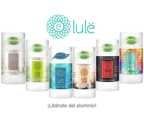 LULE CARE DESODORANTE NATURAL LIBRE DE ALUMINIO