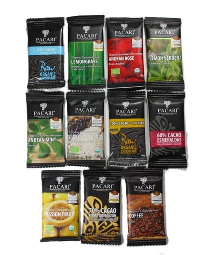 PACARI MINI BARRA DE CHOCOLATE ORGANICO