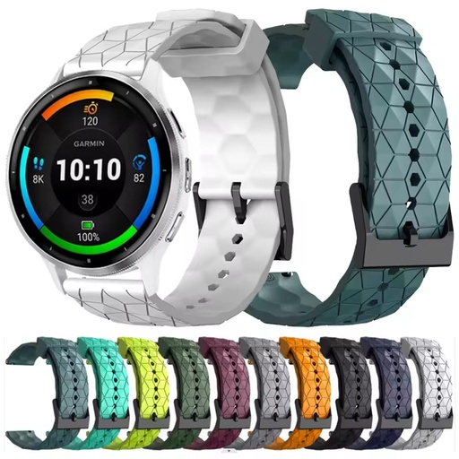 CORREA DE SILICONA DE 22MM PARA RELOJES COROS