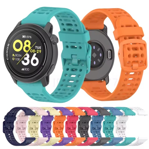 CORREA DE SILICONA DE 22MM PARA RELOJES COROS