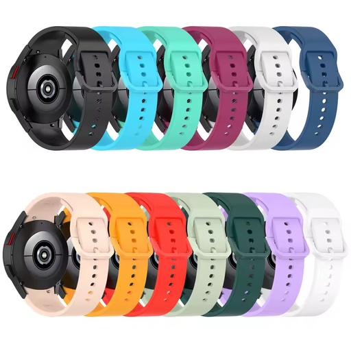 CORREA DE SILICONA DE 22MM PARA RELOJES COROS