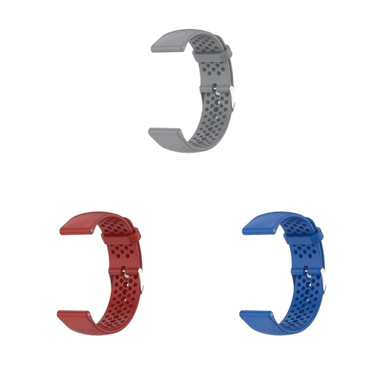 CORREA DE SILICONA DE 22MM PARA RELOJES COROS