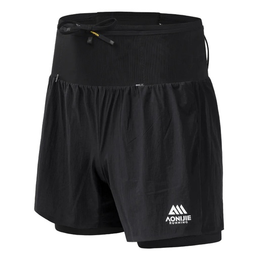 SHORT CON RIÑONERA PARA TRAIL RUNNING AONIJIE PARA HOMBRE - FM5257