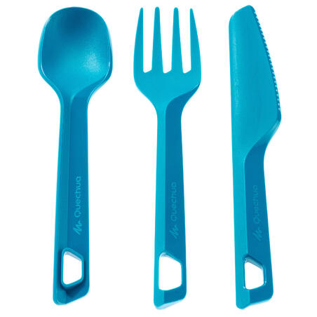 [2210295] QUECHUA SET DE CUBIERTOS PLEGABLES