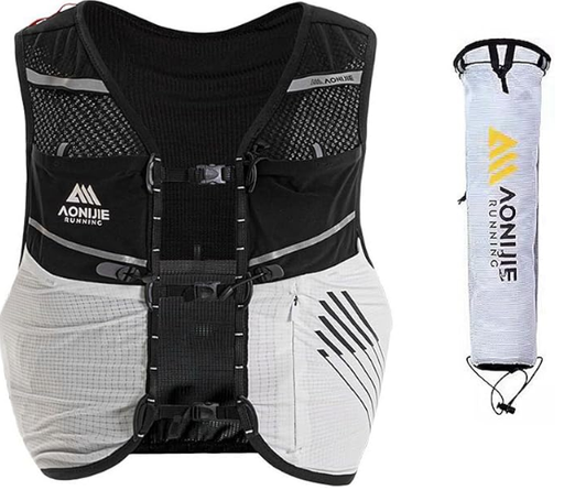 AONIJIE CHALECO DE HIDRATACION CON PORTABASTON 5 LTS (C9116)
