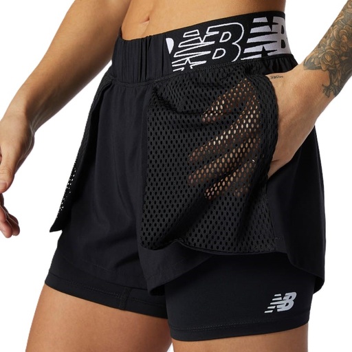 NEW BALANCE SHORT CON LICRA PARA DAMA (WS11175)