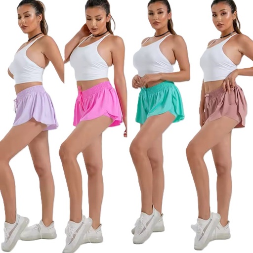 SHORT CON LICRA DEPORTIVO PARA DAMA
